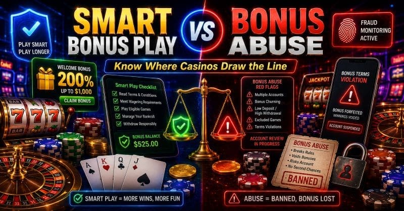 Bonus Abuse vs Smart Bonus Play: What’s the Difference?